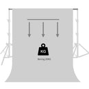 2,8x2/3M Barra transversal telescópica universal Suporte para fundo fotográfico Sistema ajustável Suporte para estúdio fotográfico Boom Super Racks