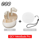 Fones de ouvido QCY MeloBuds Pro ANC Bluetooth 5.3 sem fio 46dB híbrido ANC Hi-Res LDAC fones de ouvido 6 microfones 34h detecção intra-auricular