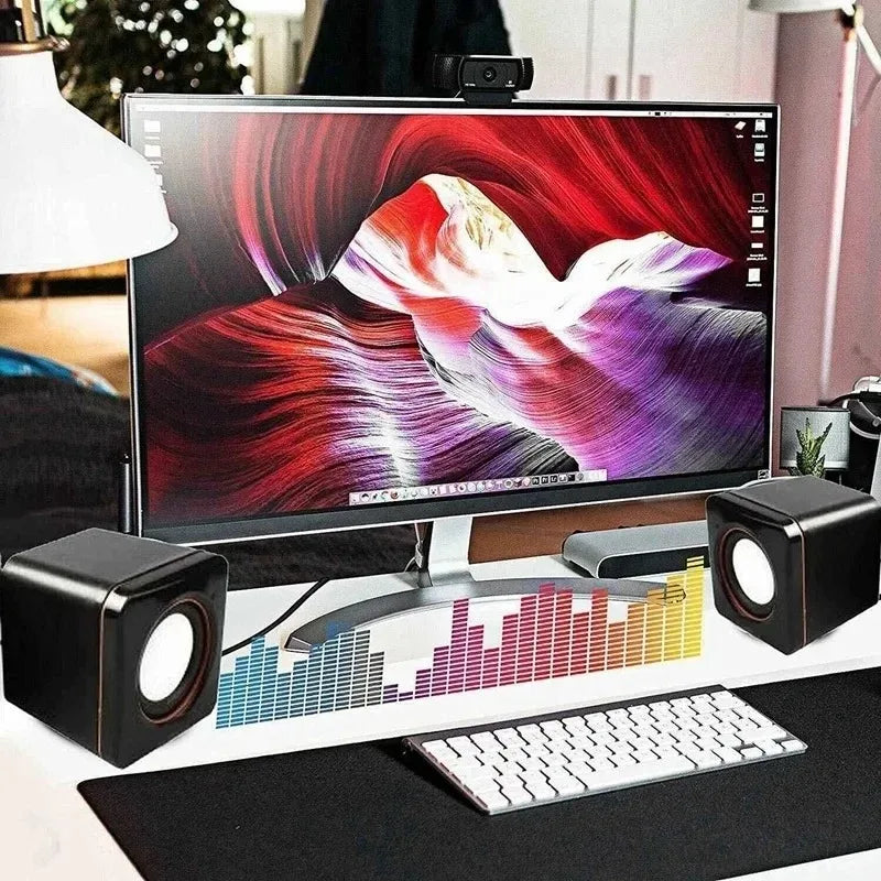 Alto-falante USB 6w Mini alto-falante 2.0 para laptop e computador