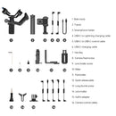 Kit Gimbal Tudo-em-Um FeiyuTech SCORP Mini-3 com Rastreamento Inteligente por IA Integrado, Suporta até 2,0 kg, para Câmeras de Ação Mirrorless e Smartphones