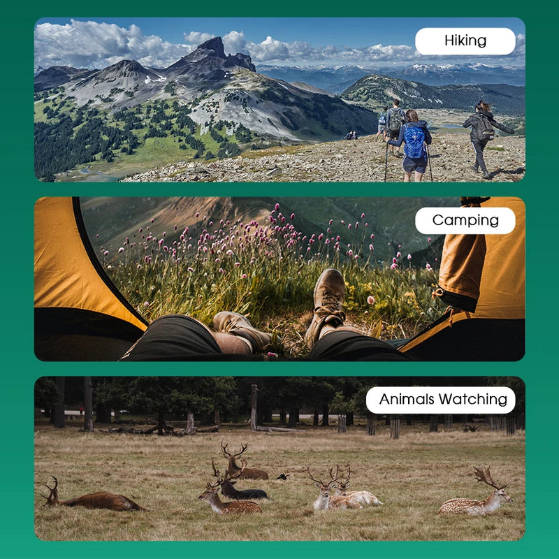 SVBONY Monoculars SV49 13/10-30X50 Telescope Professional Powerful Spyglass For Tourism Camping Gifts For Teenagers