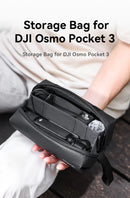 Bolsa de transporte Ulanzi PK-04 para DJI Osmo Pocket 3, design personalizado, leve, portátil, para fotografia, acessórios para atividades ao ar livre
