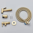 Torneira para bidê de banheiro Uythner, torneira de latão, misturador, chuveiro de água fria, pulverizador, torneira, torneiras para vaso sanitário, alça para vaso sanitário, jato