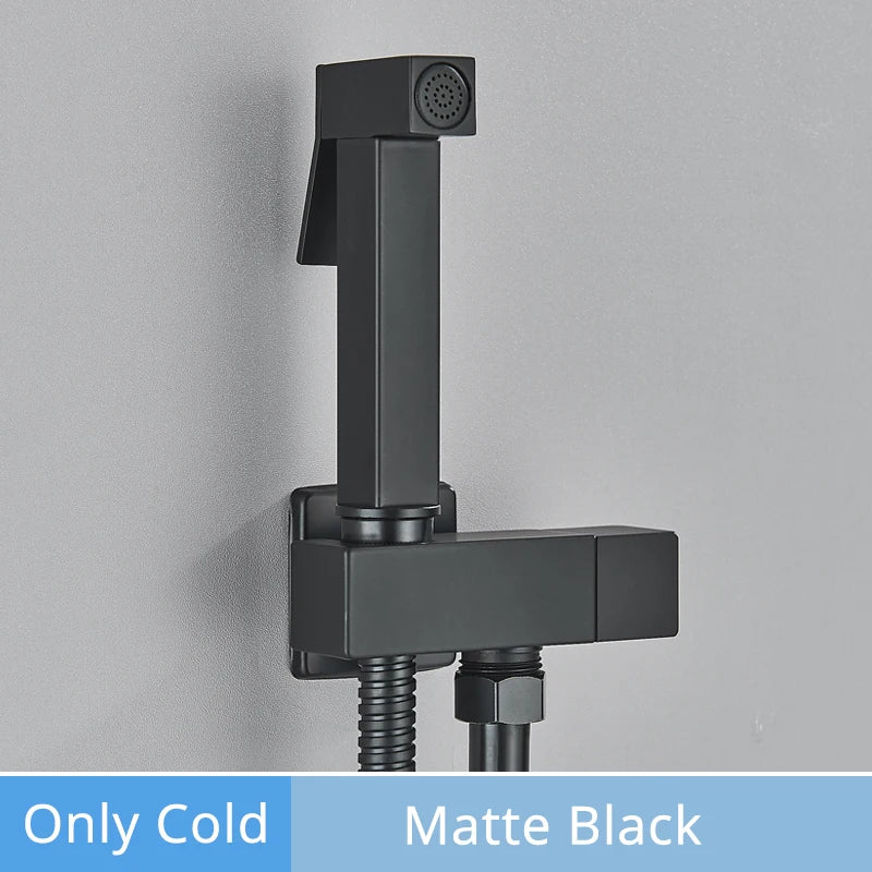 Torneira para bidê de banheiro Uythner, torneira de latão, misturador, chuveiro de água fria, pulverizador, torneira, torneiras para vaso sanitário, alça para vaso sanitário, jato