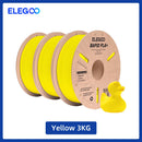 Filamento ELEGOO RAPID PLA+ de 1,75 mm, filamento para impressora 3D, suporta velocidade de impressão de 30-600 mm/s, compatível com a maioria das impressoras 3D FDM