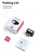 Ulanzi SL01 SL02 Mini Câmera Flash Light SpeedLite GN8 6500K para Canon Sony Nikon Fuji Câmera DSLR Vlog Live Fotografia ao ar livre