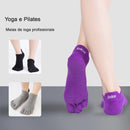 Meias esportivas de cinco dedos com 3 almofadas, meias invisíveis de algodão com 3 almofadas, antibacterianas, desodorizantes e antiderrapantes.