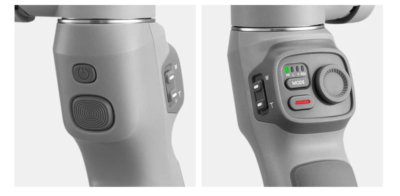 ZHIYUN SMOOTH Q3 Smartphones Gimbal 3-Axis Telefone Flexível Estabilizador Portátil com Luz de Preenchimento para Huawei iPhone Xiaomi Samsung