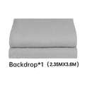 Cenário de tela verde Chromakey grande portátil com suporte para fotografia, sistema de suporte para gravação de vídeo e foto 240x400 cm