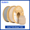 Filamento PLA fosco ELEGOO 1 kg, filamento FDM para impressora 3D de 1,75 mm, precisão dimensional de +/- 0,02 mm, bobina de papelão de 1 kg (2,2 lbs)