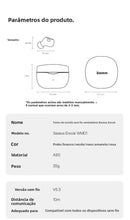 Fone De Ouvido BASEUS Sem Fio Bowie Wm01 Portátil Bluetooth 5.0 25 Horas de Bateria Redução de Ruído ENVIO IMEDIATO