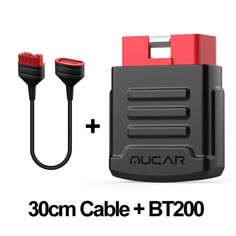 MUCAR BT200 Bluetooth Automotive Obd2 Scanner for Auto Full System Diagnostic Tools Oil SAS Scan EOBD Diagnosis O2 Sensor Tester