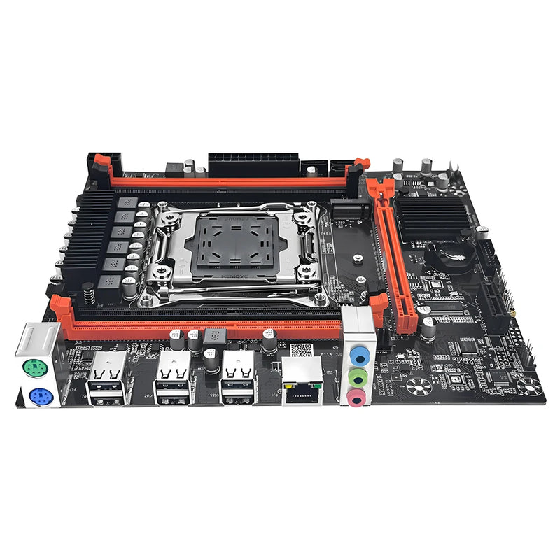 Placa-mãe SOYO X99 para jogos com processador Xeon LGA2011-3 2680 V4 e 16 GB de memória RAM DDR4 de 2133 MHz (2x8 GB) para computadores desktop.