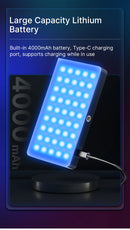 Painel de luz LED RGB Ulanzi LT002, luz de preenchimento de bolso de 7 polegadas, regulável, 2500-9000K, 4000mAh, fotografia para transmissão ao vivo