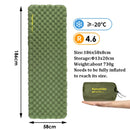 Colchonete Inflável Naturehike 3.2/4.6/5.8/6.5/8.8 R Value Ultraleve Camping Colchonete Inflável para Área Externa Colchonete À Prova de Umidade