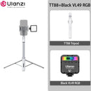 Tripé para celular Ulanzi TT88 de 1,44 m com braçadeira magnética e extensão remota sem fio para transmissão ao vivo e vlog