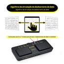 M-VAVE CUBE TURNER PRO Vira-páginas sem fio Bluetooth com pedal silencioso, recarregável via USB, para instrumentos musicais, tablets e smartphones.