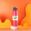 Garrafa Térmica em Aço Inox 800ml Tampa Com Bico e Com Peneira - Gelado ou Quente