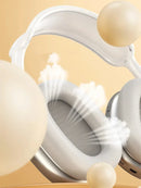 Fones de ouvido Bluetooth, head mounted gaming estéreo sem fio com microfone