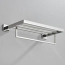 Acessórios para banheiro Toalheiro Aço inoxidável Toalheiro Acessórios para banheiro Prateleira de armazenamento Toalheiro duplo Dourado/Preto/Cromado