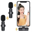 Microfone tipo C sem fio para transmissão ao vivo, jogos, gravação de áudio e vídeo, redução de ruído