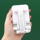 Suporte retrátil para smartphone, sofá dobrável, tablet, transmissão ao vivo, aula, suporte multifuncional para celular