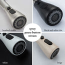 Torneira de cozinha preta, torneira de cozinha retrátil, misturador de pia de cozinha, pulverizador de jato de níquel escovado, cromado, torneira de água de cozinha