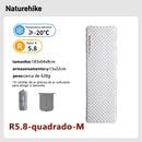 Naturehike Colchão inflável para acampamento 3.2/5.8 R Value Ultraleve para acampamento ao ar livre Colchão portátil dobrável para dormir