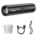 Lanterna de videografia com zoom Ulanzi LM07 Luz de fotografia bicolor Brilho regulável Videolight 2000-8000K CCT para exteriores