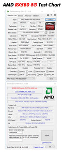 Placa de vídeo AMD Radeon RX 580 8GB GDDR5 256-bit 2048SP PCIe 3.0 x16 para desktops, modelo MLLSE. Processador de 14 nm para jogos.