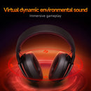 Fone de ouvido sem fio para jogos Picun G1 2,4 GHz, som surround 3D, áudio espacial, microfone ENC HD, fones de ouvido leves para jogadores, PS5, PC e telefone