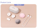 Microfone de lapela sem fio BOYA Omic D/U para iPhone, iPad, Android, smartphone com entrada Type-C, ideal para gravações ao vivo no YouTube, entrevistas e vlogs.