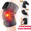 Cinta de ombro com aquecimento elétrico, visor LED, vibração e massagem para suporte articular e relaxamento muscular.