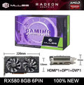 Placa de vídeo AMD RX 580 8GB 2048SP Gaming Graphics Card GDDR5 256Bit PCI Express 3.0 ×16 Radeon GPU para PC (Brasil)