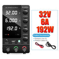 Fonte de alimentação com display digital ajustável Mini fontes de alimentação de laboratório Regulador de tensão 60V 5A 120V 3A 32V 6A KUAIQU 30V 10A DC