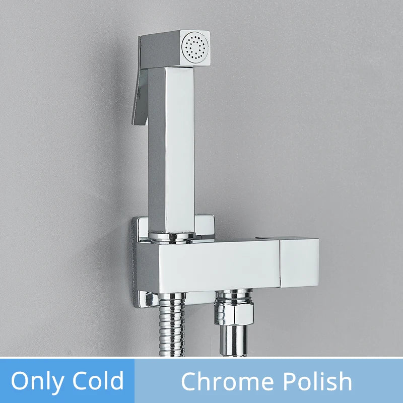 Torneira para bidê de banheiro Uythner, torneira de latão, misturador, chuveiro de água fria, pulverizador, torneira, torneiras para vaso sanitário, alça para vaso sanitário, jato