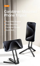 Ulanzi MA30 Magsafe Phone Tripod Dual-sided Magnetic Phone Holder Phone Stand for Iphone 16 15 Outdoor Travel Vlog LiveStreaming