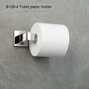 Acessórios para banheiro em aço inoxidável, espelho, cromado, polido, toalheiro, suporte para papel higiênico, barra de toalha, gancho, acessórios para banheiro