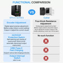 Fonte de alimentação KUAIQU DC 30V 10A, fonte de alimentação de bancada DC regulada por comutação ajustável, 12V 24V 48V 60V 120V, carregamento inteligente