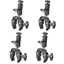 Ulanzi MA30 Tripé para celular com mosquetão, suporte magnético de dupla face para vídeo, luz, vlog, transmissão ao vivo, viagens ao ar livre