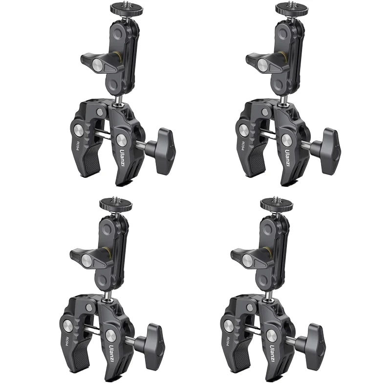 Ulanzi MA30 Tripé para celular com mosquetão, suporte magnético de dupla face para vídeo, luz, vlog, transmissão ao vivo, viagens ao ar livre