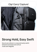 Ulanzi MA30 Magsafe Phone Tripod Dual-sided Magnetic Phone Holder Phone Stand for Iphone 16 15 Outdoor Travel Vlog LiveStreaming