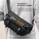 Bolsa tiracolo Ulanzi BC08 com capacidade de 9L, à prova de respingos, universal, para fotografia, bolsa transversal para câmera DSLR, organizador de viagens ao ar livre