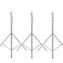 Tripé de pressão de ar de 290 cm com rolamento de 10 kg para câmera, suporte de luz de aço inoxidável para anel de luz, transmissão ao vivo no YouTube e fotografia, macio