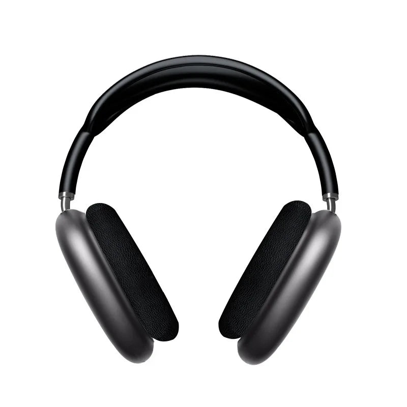 Fones de ouvido Bluetooth, head mounted gaming estéreo sem fio com microfone