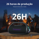 Tronsmart Bang 2 Caixa de Som Bluetooth Portátil Sem Fio com 90W, Som 2.1, 26 Horas de Reprodução, Sincronização com 100 Alto-falantes
