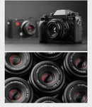 Lente principal fotográfica TTArtisan aps-c 25mm F2 para câmera Sony E Mount a6000 a6400 zve10 Fujifilm XT4 XT30 XS10 Nikon Z30 Z50