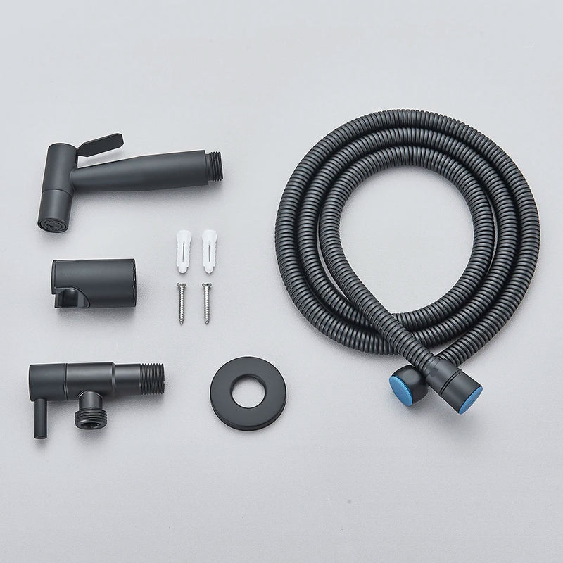 Torneira para bidê de banheiro Uythner, torneira de latão, misturador, chuveiro de água fria, pulverizador, torneira, torneiras para vaso sanitário, alça para vaso sanitário, jato