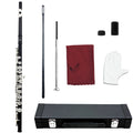SLADE 16 Closed Holes Flute C Key Flute with E key Concert Perform Flute Pro Wind Instruments Flute Shipped from Brazil
