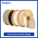 Filamento PLA fosco ELEGOO 1 kg, filamento FDM para impressora 3D de 1,75 mm, precisão dimensional de +/- 0,02 mm, bobina de papelão de 1 kg (2,2 lbs)